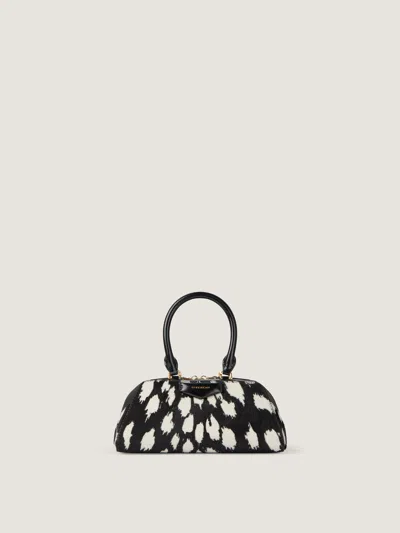 Givenchy Sac Antigona East-west Mini En Cuir Effet Pony À Motif Animalier In Multi