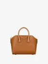 Givenchy Antigona Mini Top-handle Bag In Shiny Tumbled Leather In Multicolor
