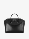Givenchy Micro Antigona Shoulder Bag In Calf Leather In Multicolor