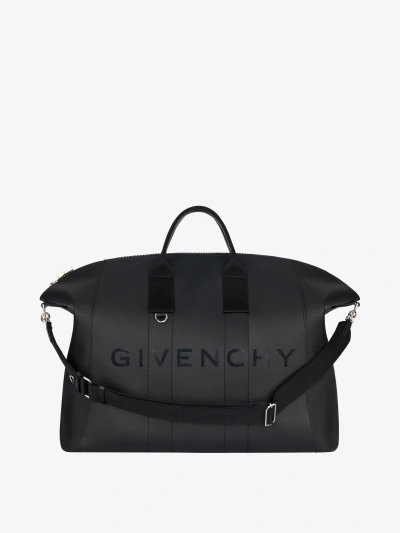 Givenchy Sac Antigona Sport Médium En Toile Enduite In Black