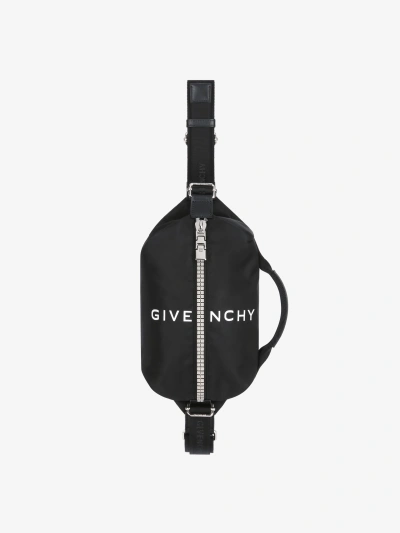 Givenchy Sac Ceinture G-zip En Nylon In Multicolor