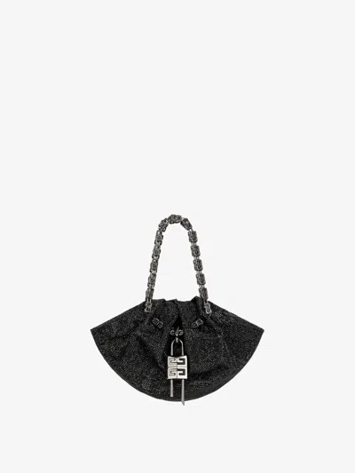 Givenchy Mini Kenny Bag In Strass In Black