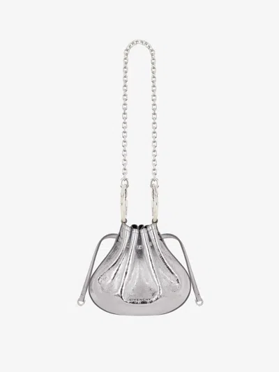 Givenchy Mini Pumpkin Bag In Laminated Leather In Multicolor