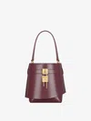 Givenchy Sac Seau Shark Lock En Cuir Box In Multicolor