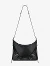 Givenchy Leather Shoulder Bag With Frontal Logo Print In Multicolor