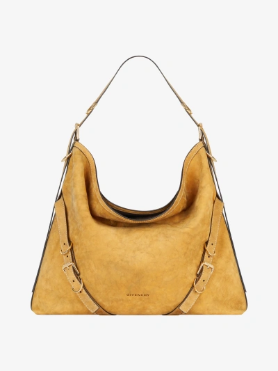 Givenchy Large Voyou Bag In Nubuck In Multicolor