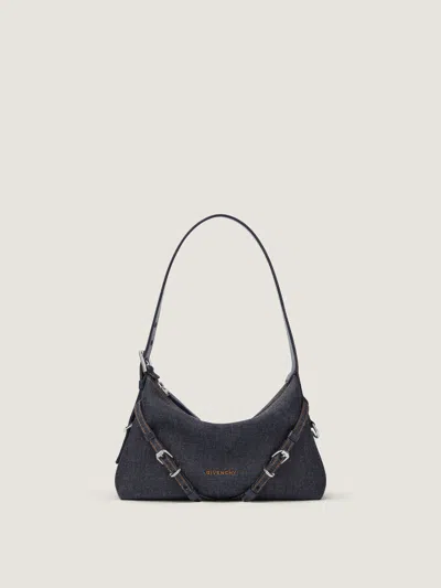 Givenchy Sac Voyou Mini En Denim In Multi