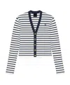 Givenchy Sailor Cardigan In Cotton In Multi