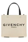 Givenchy Ivory Canvas Mini G-tote Handbag