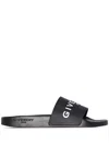 GIVENCHY SANDALI PIATTI SLIDE IN GOMMA