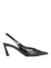 Givenchy Pointed Slingback Pumps In Black