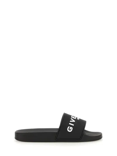 Givenchy Sandalo Slide Con Logo