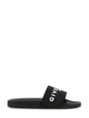 Givenchy Plage Capsule Slides In Black