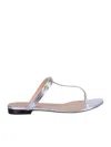 Givenchy Sandals In Silver