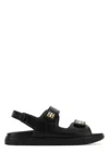 Givenchy Women Leather Sandals With 4g Metal Details In Multi