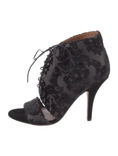 Pre-owned Givenchy Sandals In Black