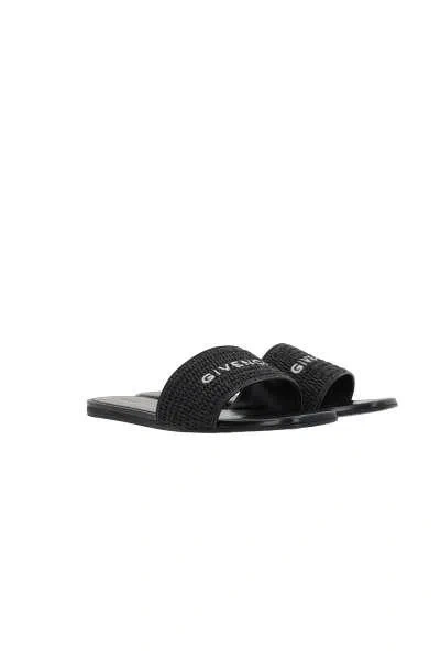 Givenchy Sandals In Black+white