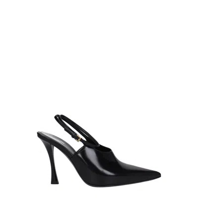 Givenchy Sandals Show Women Leather Black