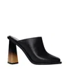Givenchy Sandals Show Women Leather Black