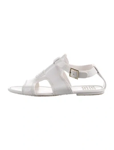 Pre-owned Givenchy Sandals In White