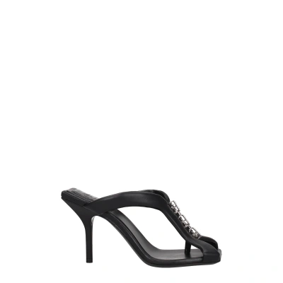 Givenchy Sandals Women Leather Black