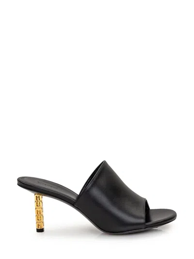 Givenchy Sandalwood Mule G Cube In Black