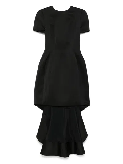 Givenchy Asymmetrisches Wickelkleid In Schwarz