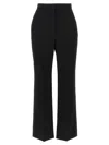 Givenchy Wool Trousers With High Waist And Wide Leg In Black