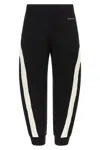 Givenchy Mens Black Open Seam Contrast Cotton-jersey Jogging Bottoms Xl In Black