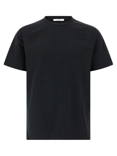 Givenchy T-shirt With Satin Detail And Stripes In Multi