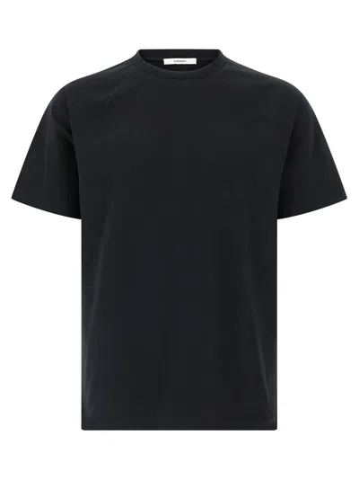 Givenchy T-shirt With Satin Detail And Stripes In Multi