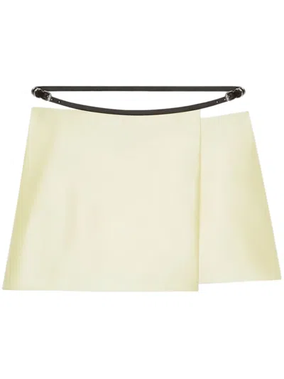 Givenchy Satin Mini Skirt In Multi