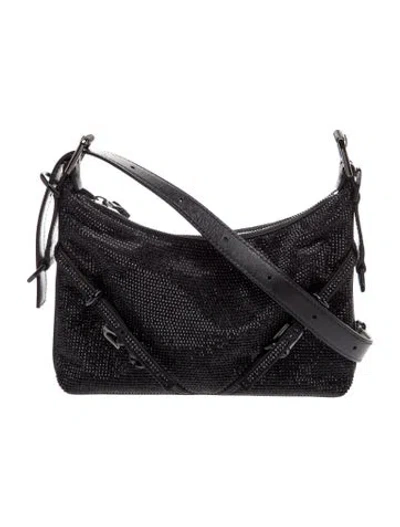 Pre-owned Givenchy Satin Shoulder Bag W/ Tags In Black