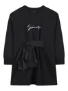 Givenchy Satin-tie Dress In Black