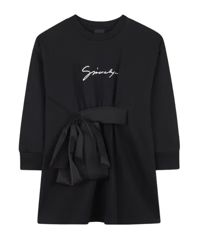 GIVENCHY SATIN-TIE DRESS