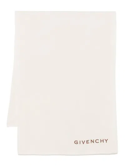 Givenchy 4g Scarf In Nude & Neutrals