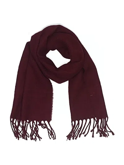 Pre-owned Givenchy Scarf In Burgundy