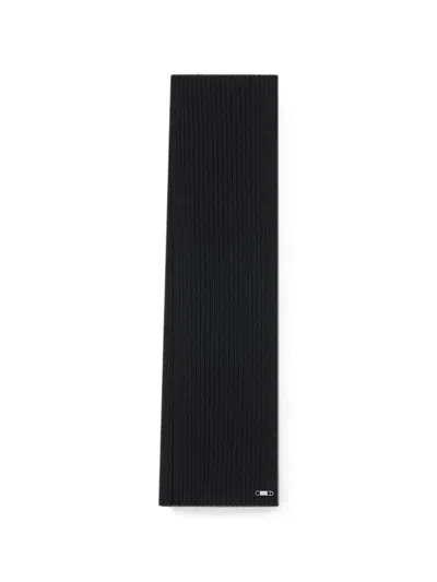Givenchy Scarf In Wool With Pin In Transparent