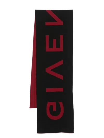 Givenchy Scarf  Jaquard Scarf In Multicolor