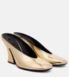 Givenchy Sculpted 90 Mirrored Leather Mules