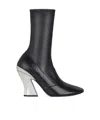 Givenchy Sculpted Ankle Boots In Nappa Leather In Multi