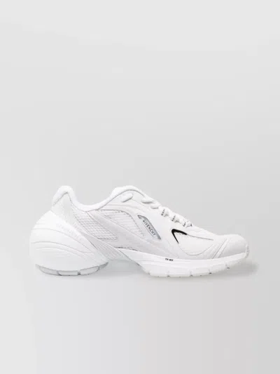 GIVENCHY SCULPTED HEEL LOW-TOP SNEAKERS MESH