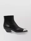 Givenchy Sculpted Heel Pointed Toe Western Boots In Black