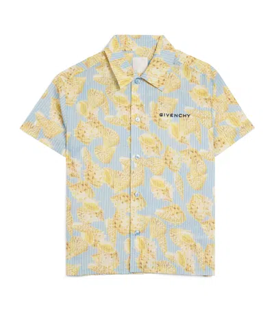 Givenchy Kids' Seashell Logo Shirt In Multi