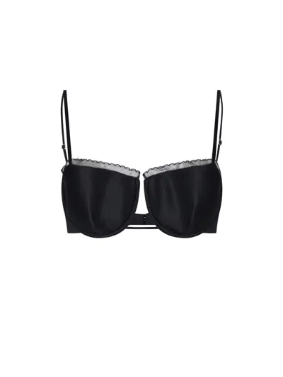 Givenchy Second-skin Silk-blend Bodysuit For Women In Black