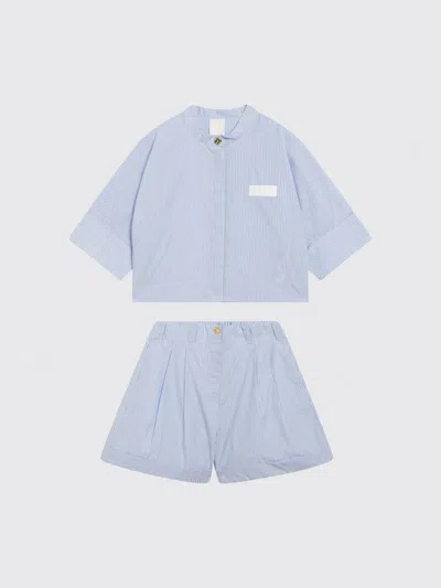Givenchy Kids' セパレーツ  ボーイ カラー アジュール In Multi