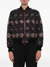 Givenchy Sequin-embellished Bomber Jacket In Blue