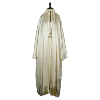 Pre-owned Givenchy Set 'ange' Haute Couture By Julien Macdonald Summer 2002 In Sand