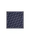 Givenchy Shadow Square In Silk In Navy