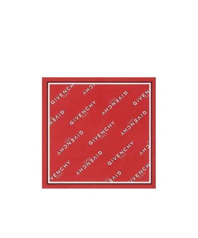 Givenchy Shadow Square In Silk In Red